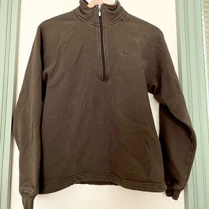 Fila Women Quarter Zip Fleece Sweater (S)